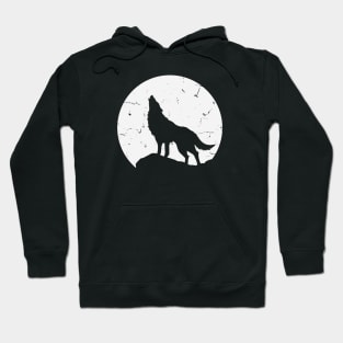 Howling Wolf to the Full Moon Hoodie